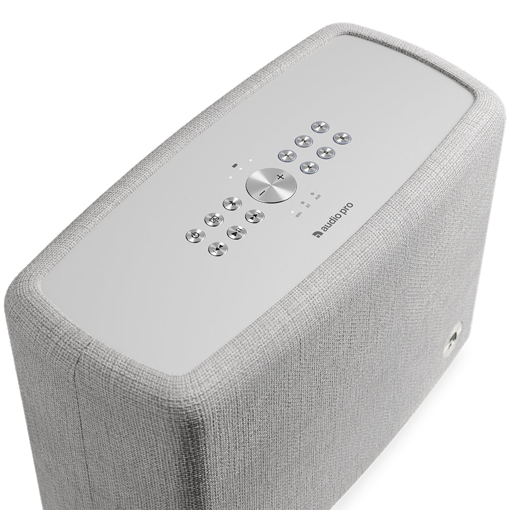 Audio Pro A15 W Açık Gri Şarjlı Multiroom Akıllı Ev Hoparlörü