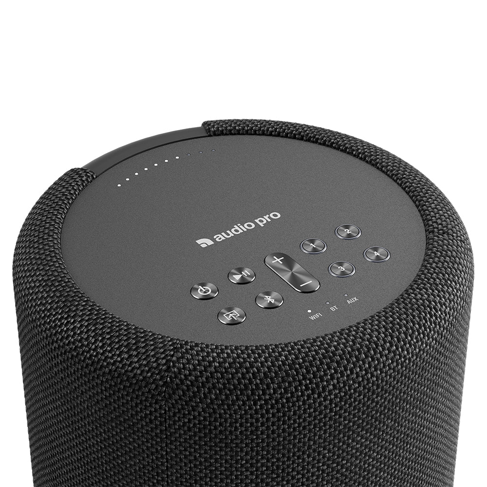 Audio Pro A10 MkII W Siyah Multiroom Akıllı Ev Hoparlörü