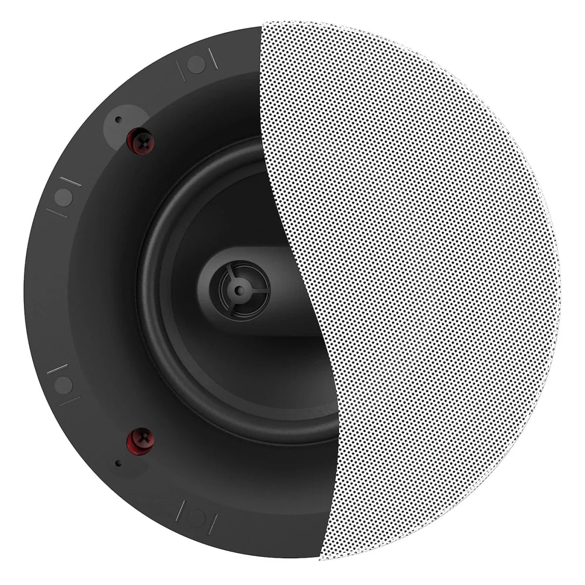 Klipsch DS - 180CSM SKYHOOK CINCH Özellikli Duvar İçi Kasasız Hoparlör Beyaz Yuvarlak - Tek - Mimari Hoparlörler