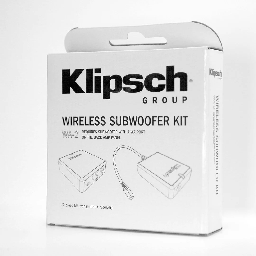 Klipsch WA - 2 (230V) Kablosuz Subwoofer Kiti Siyah - Subwoofer