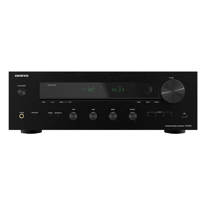 Onkyo TX - 8470 Hi - Fi Network Stereo Receiver Siyah - Stereo Amplifikatör