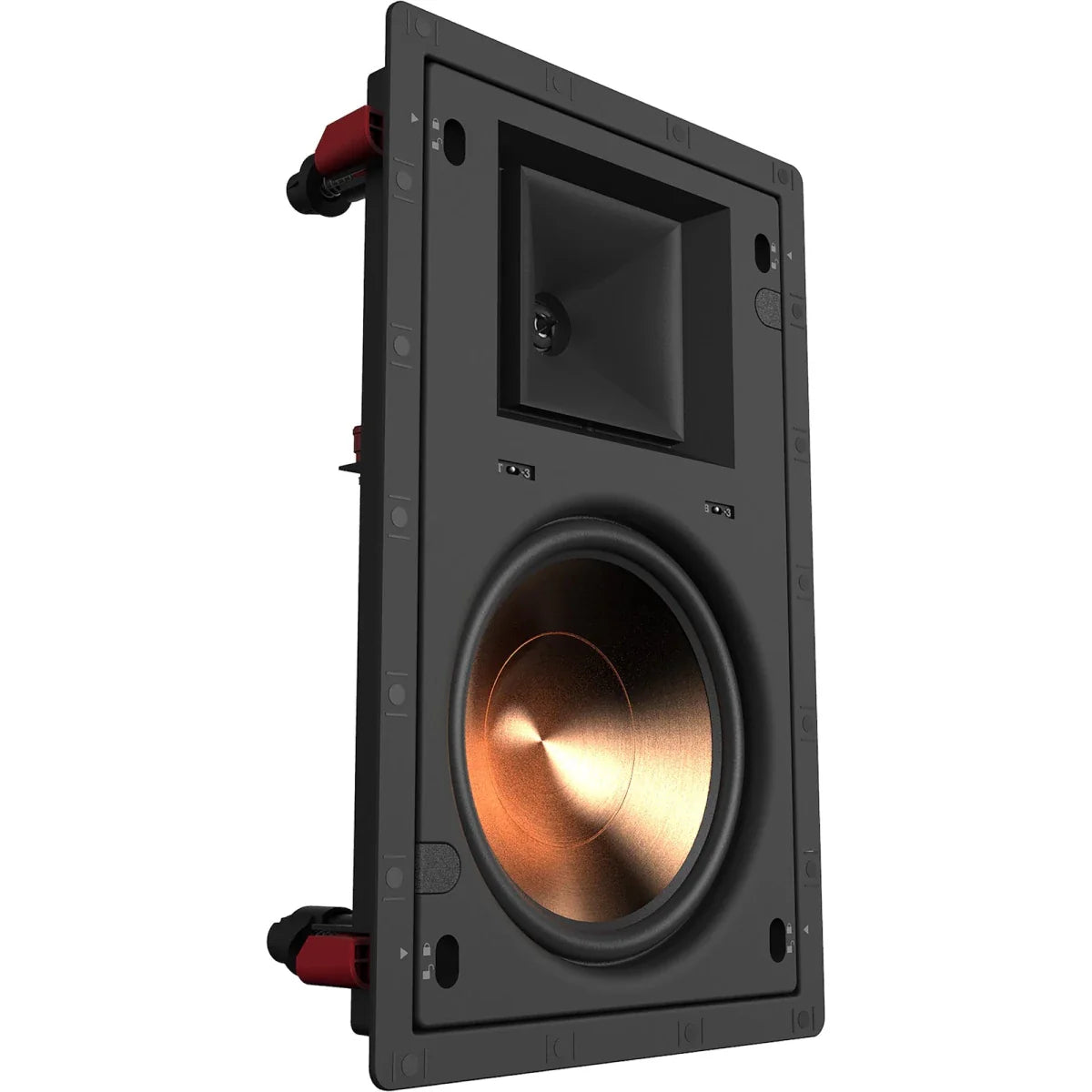 Klipsch PRO - 18 - RW Duvar İçi Kasasız Hoparlör Beyaz Yuvarlak Dikdörtgen - Tek - Mimari Hoparlörler