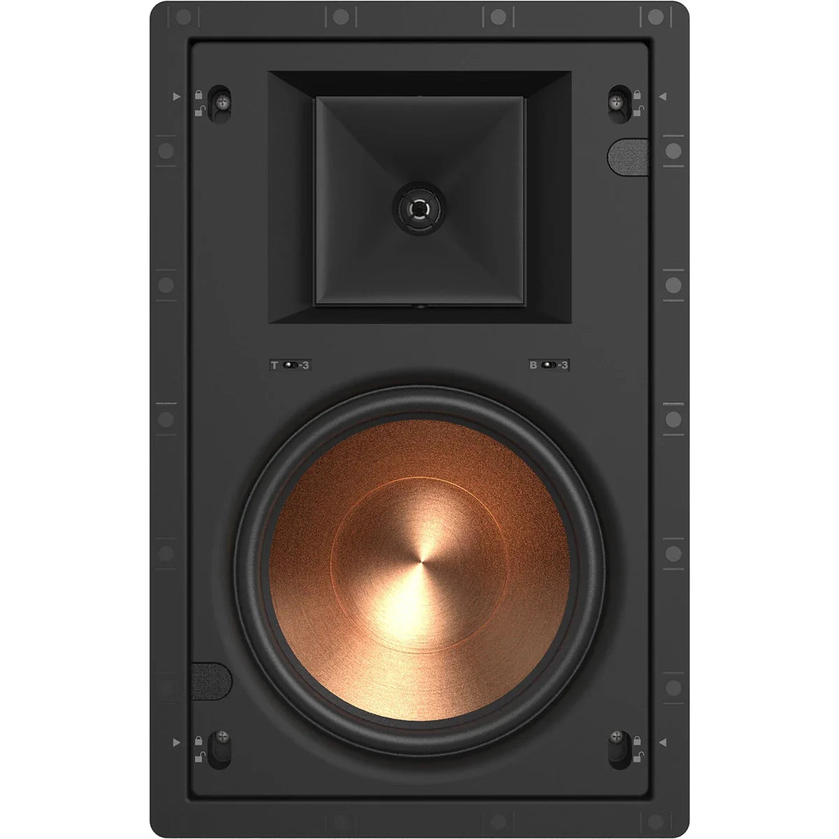 Klipsch PRO - 18 - RW Duvar İçi Kasasız Hoparlör Beyaz Yuvarlak Dikdörtgen - Tek - Mimari Hoparlörler