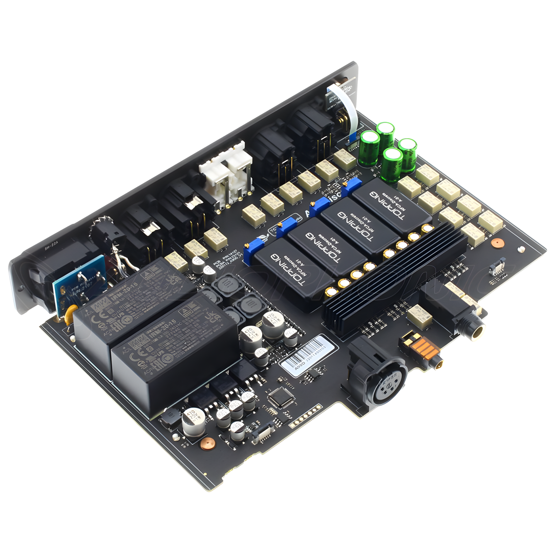 A90 DISCRETE Discrete Balanced Headphone Amplifier Preamplifier | Black