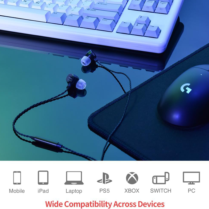 AIM 8 | FPS Odaklı High-End Gaming Kulak İçi Kulaklık