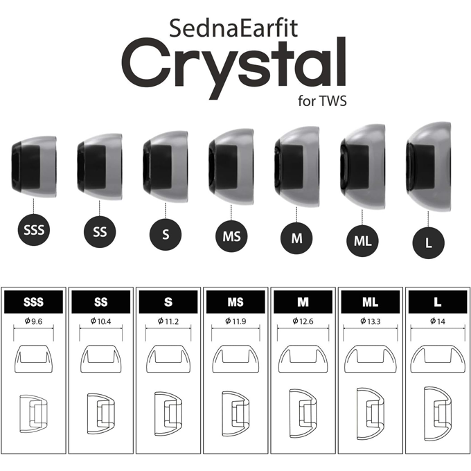 Crystal for TWS (MS) 2 Çift
