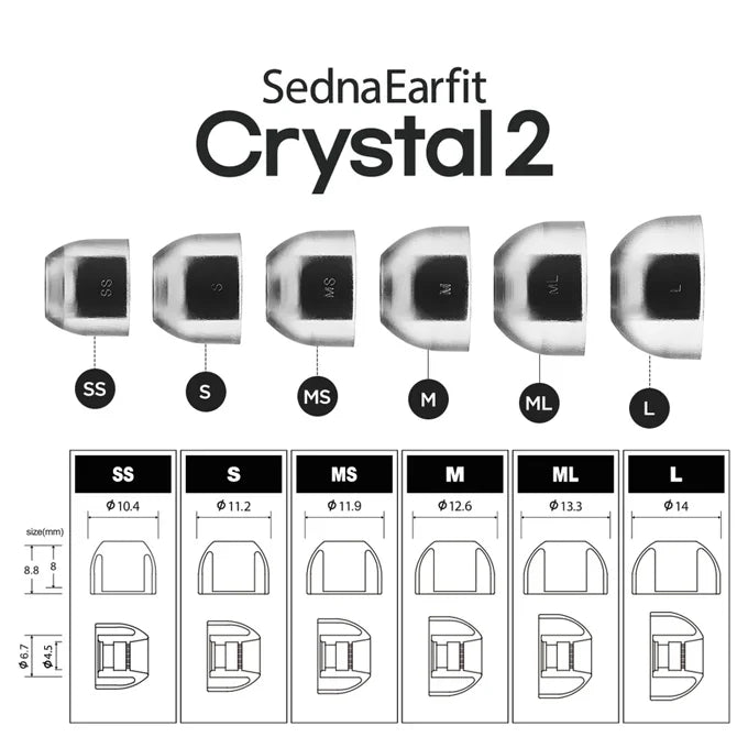 Crystal Standard 2 (MS/M/ML) 3 Çift