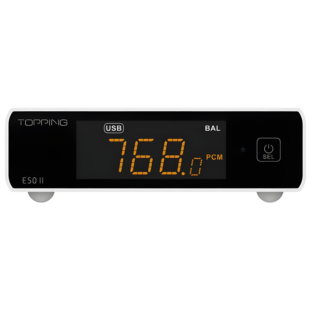 E50 II AK4497S Desktop DAC | Silver