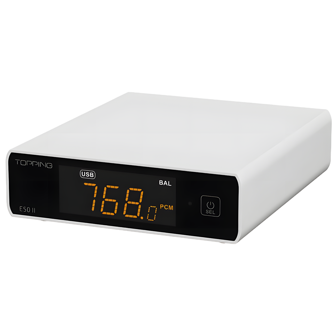 E50 II AK4497S Desktop DAC | Silver