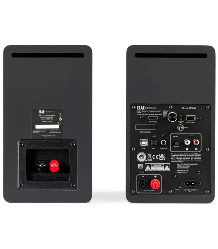 Elac DCB41 Debut Connex Aktif Hoparlör (Çift) - Siyah