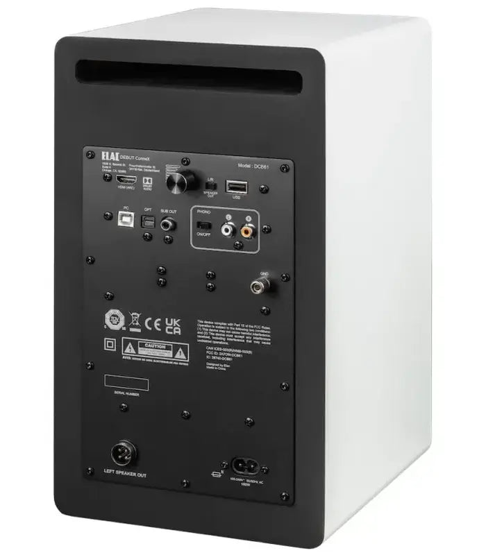 Elac DCB61 Debut ConneX Aktif Hoparlör (Çift) - Ceviz