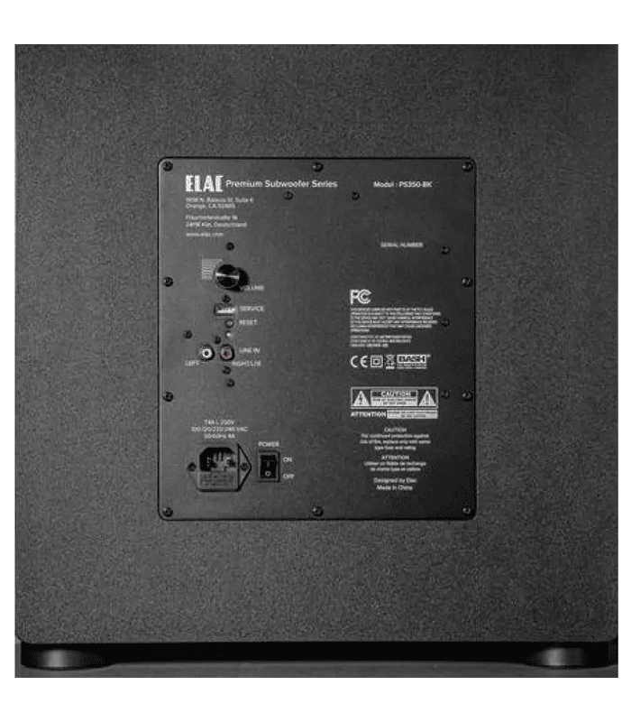Elac Varro PS350 Premium Powered Subwoofer