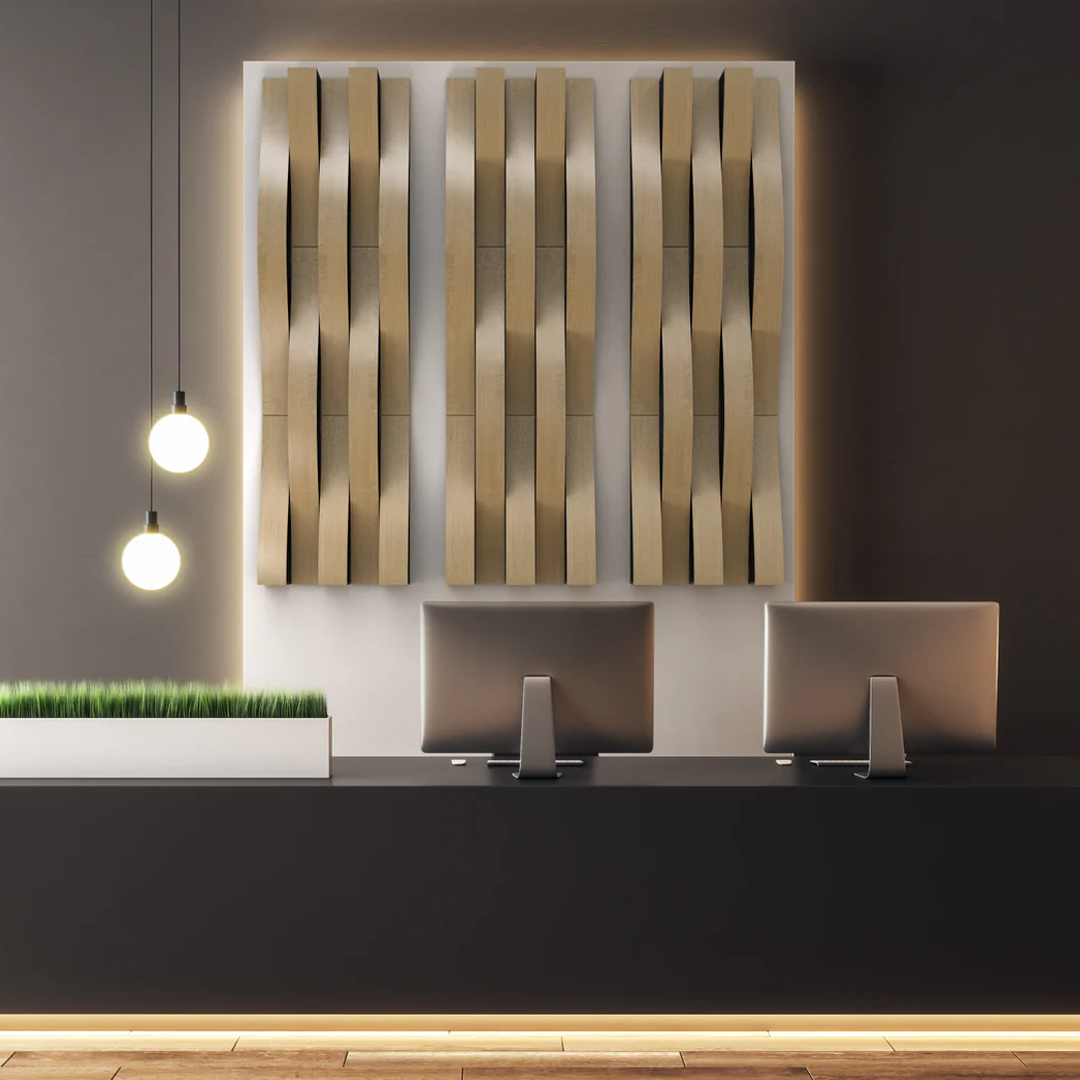 FlexiWave Ultra 595 Natural Oak | 6'lı Paket