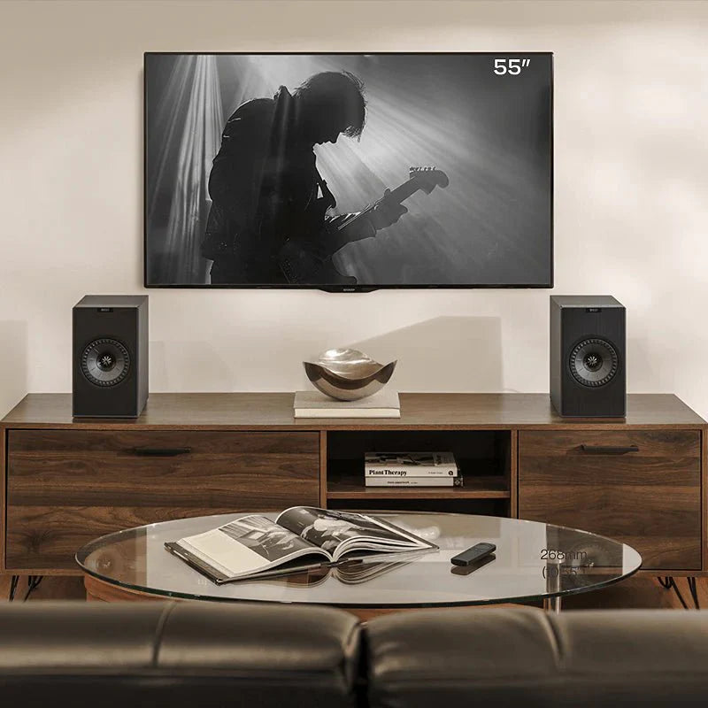 KEF Coda W Kablosuz Raf Tipi Aktif Hoparlör - Aktif Hoparlör