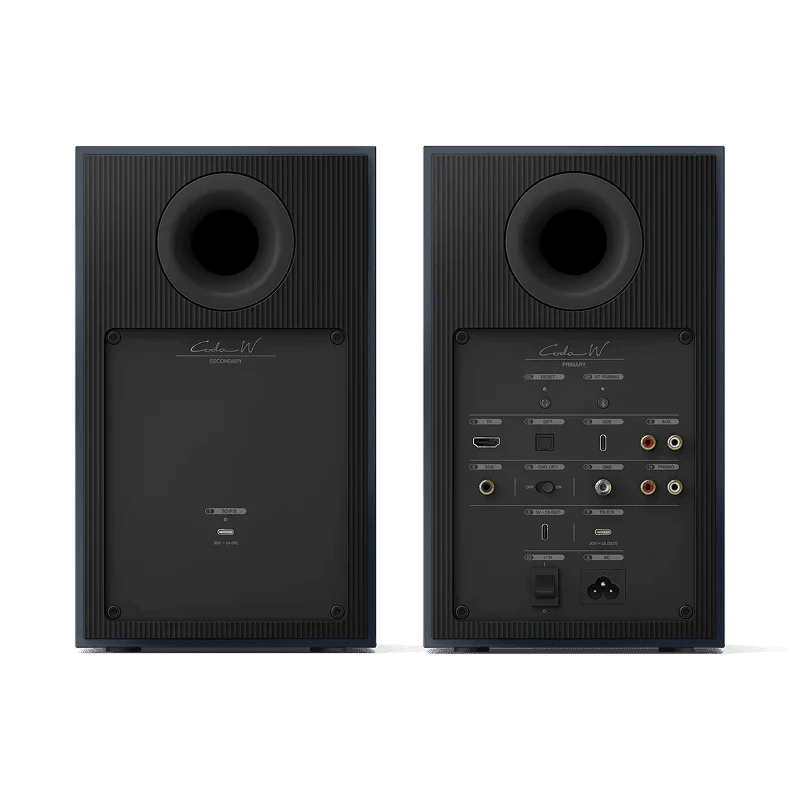 KEF Coda W Kablosuz Raf Tipi Aktif Hoparlör - Aktif Hoparlör