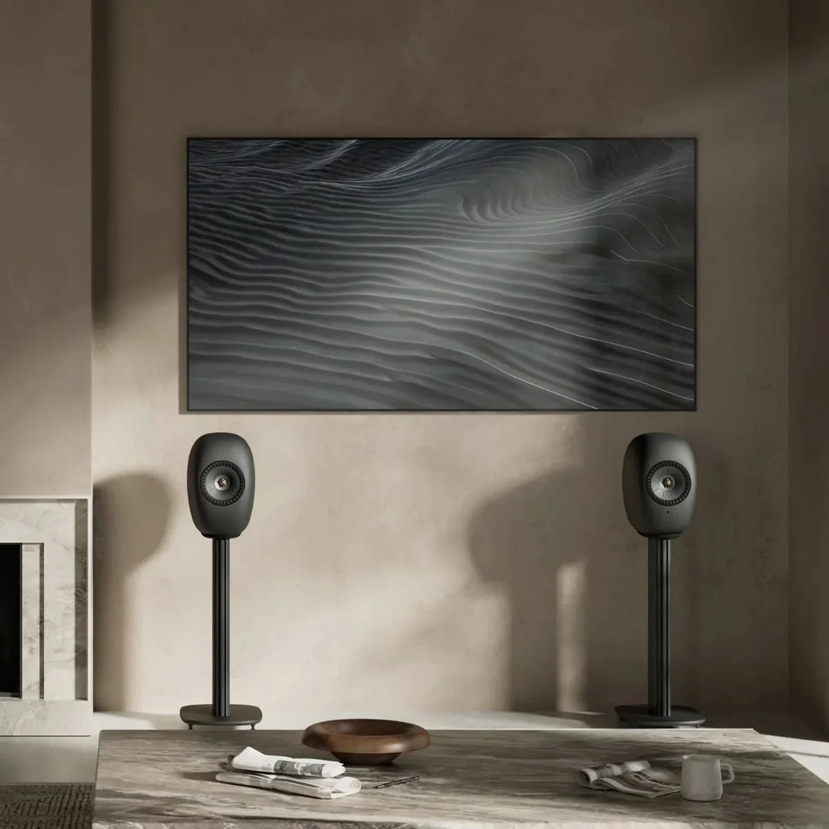 KEF LS LUXE Kablosuz Aktif Hi-Fi Hoparlör - Aktif Hoparlör
