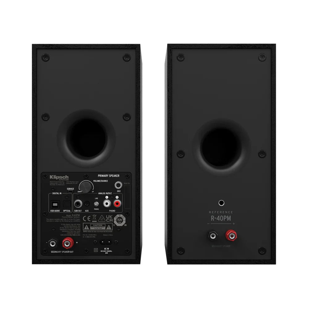 Klipsch R - 40PM Referans Serisi Aktif Bluetooth Hoparlör (Kutu Hasarlı) - Hoparlör