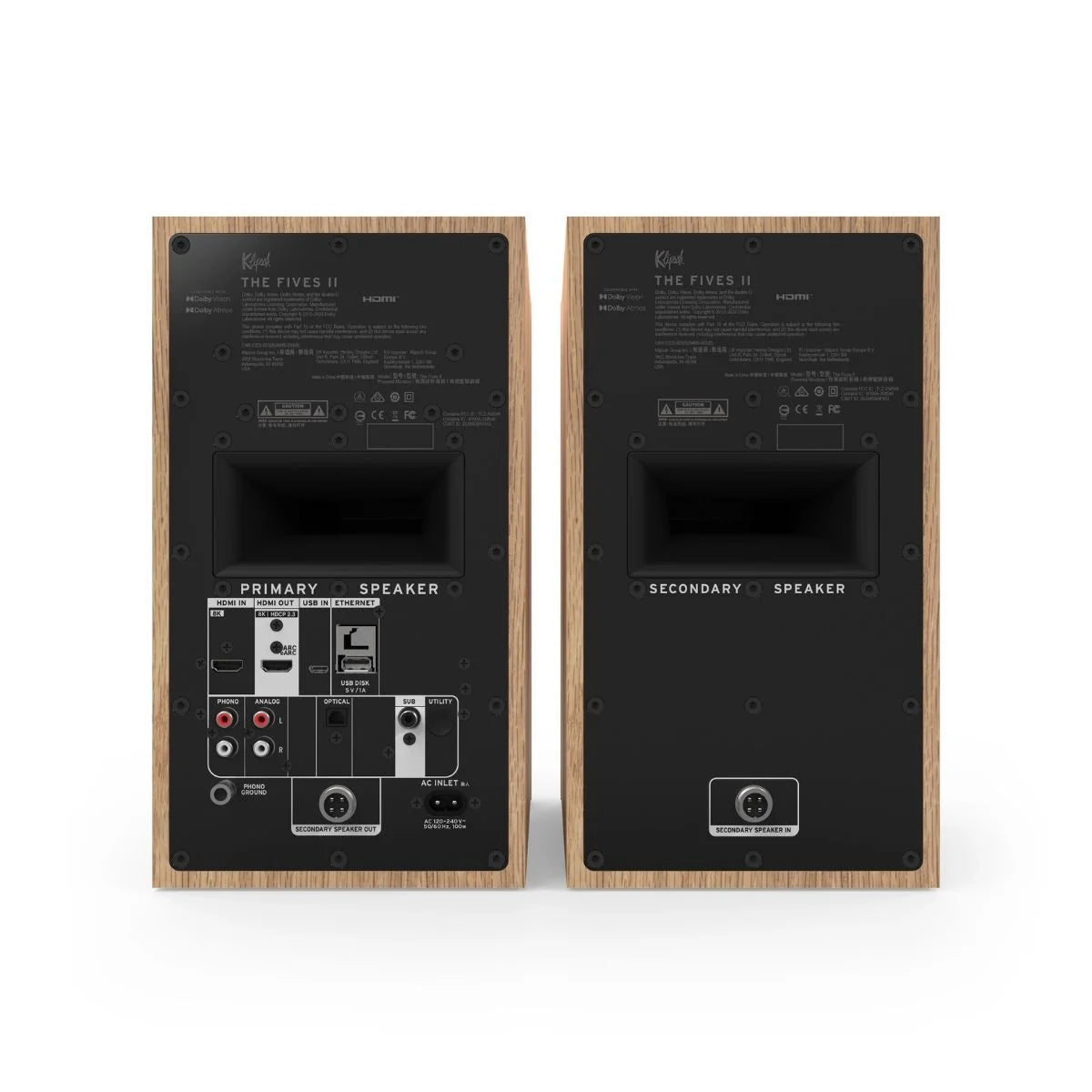 Klipsch The Fives II - Heritage Serisi Aktif Hoparlör