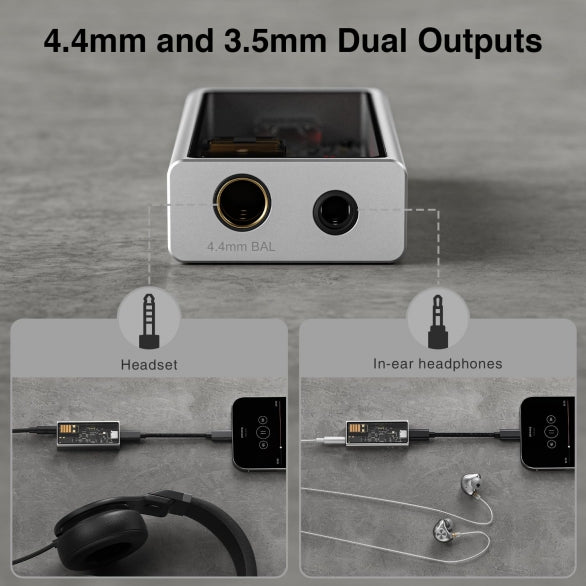 Questyle M15C Taşınabilir USB DAC & Kulaklık Amplifikatörü (3.5mm / 4.4mm Balanslı Çıkış)