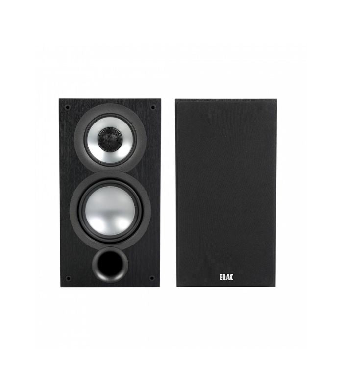 Elac UB52 Raf Tipi Hoparlörler - Siyah (Çift)