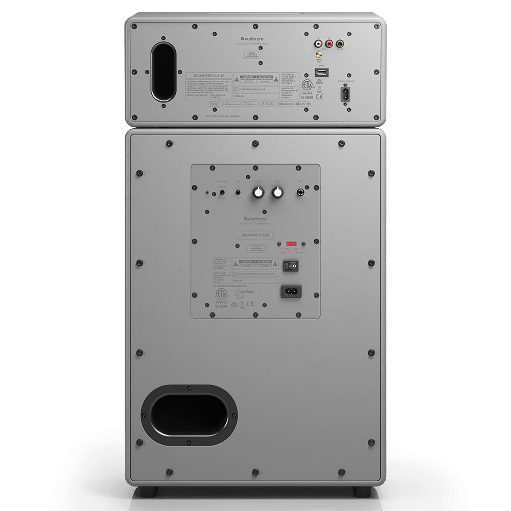 Audio Pro Drumfire W Grey Multiroom Akıllı Ev Hoparlörü