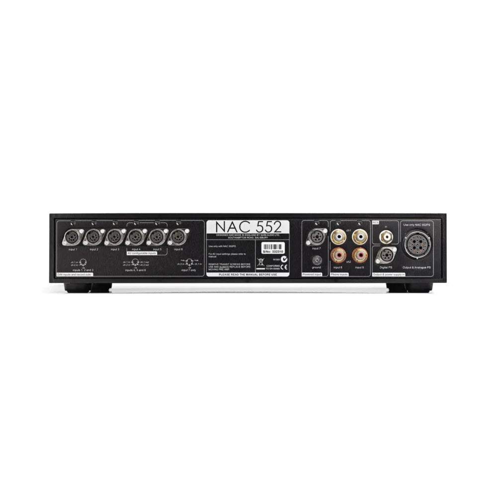 Naim NAC 552 Beyaz LED Pre - Amplifikatör - Audio / High - End Hi - Fi