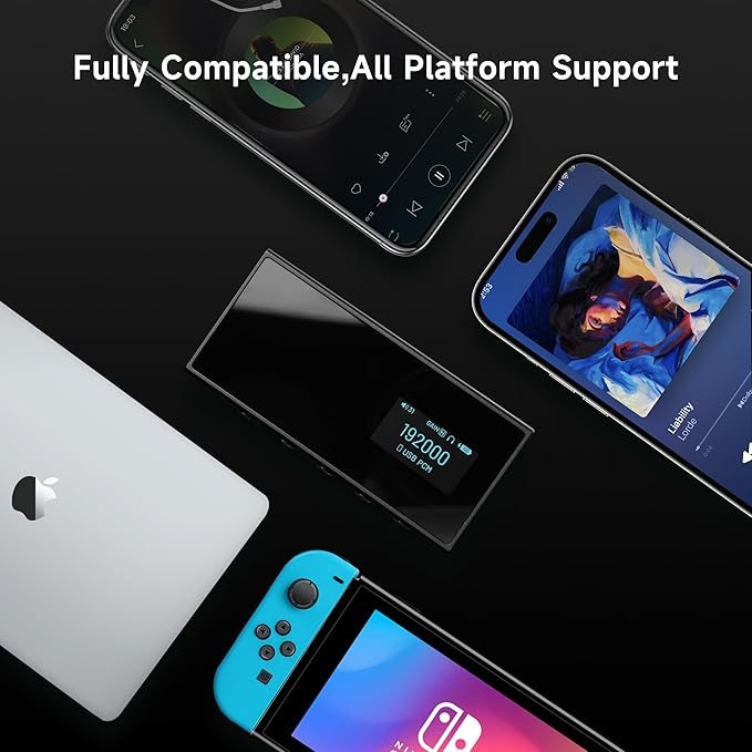 Questyle M18i Taşınabilir DAC Kulaklık Amplifikatörü - (Kutu Hasarlı) - Amplifikatör