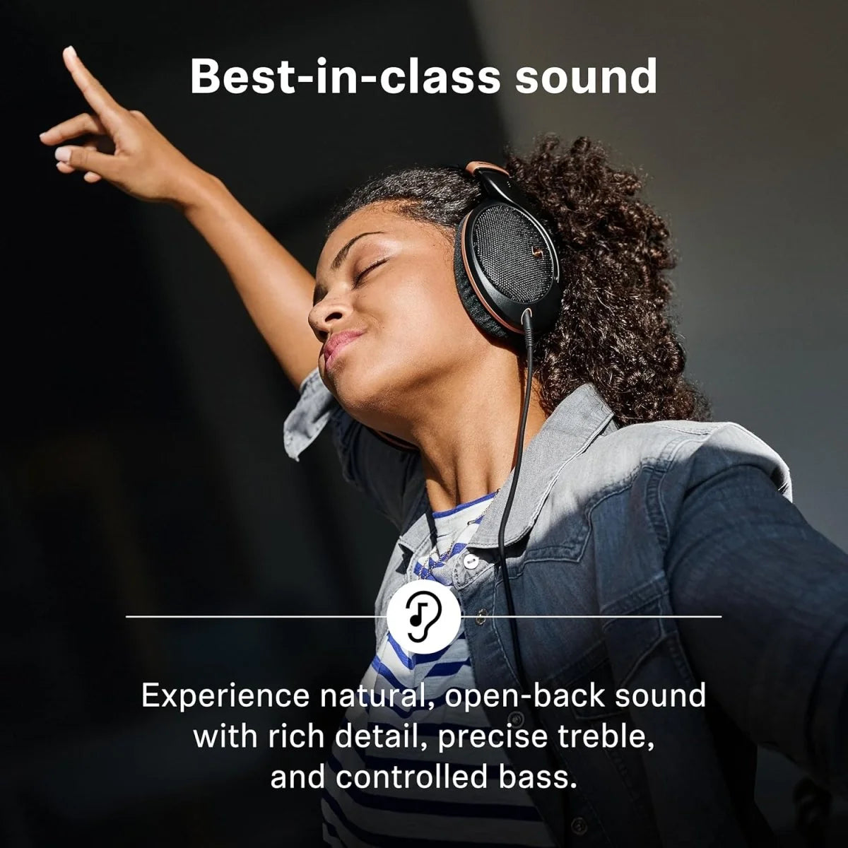 Sennheiser HD 505 Kulak Üstü High - End Kulaklık (Kutu Hasarlı) - kulaklık