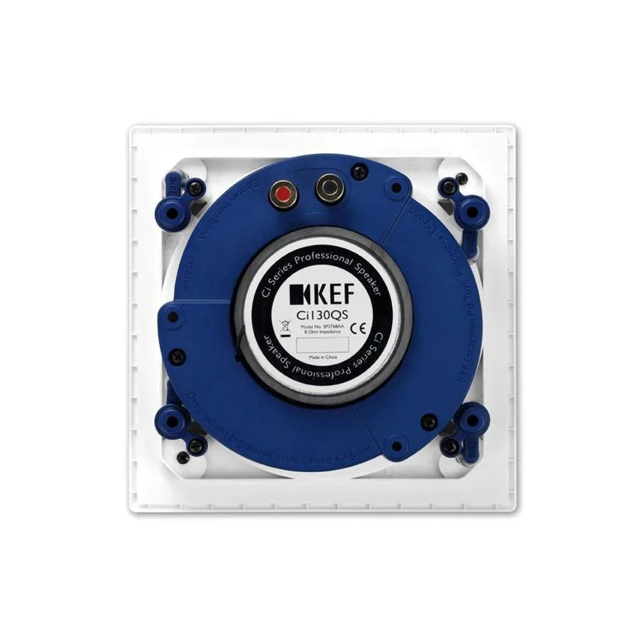 KEF Ci130QS Duvariçi Kare 130mm Hoparlör - Duvartipi Kare Hoparlör