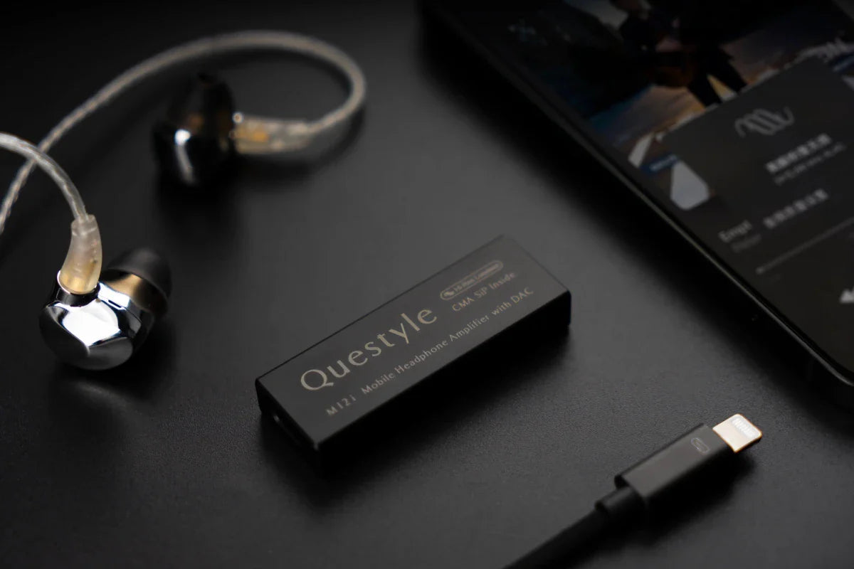 Questyle M12i Taşınabilir DAC Kulaklık Amplifikatörü ve LTC Kablo - Amplifikatör