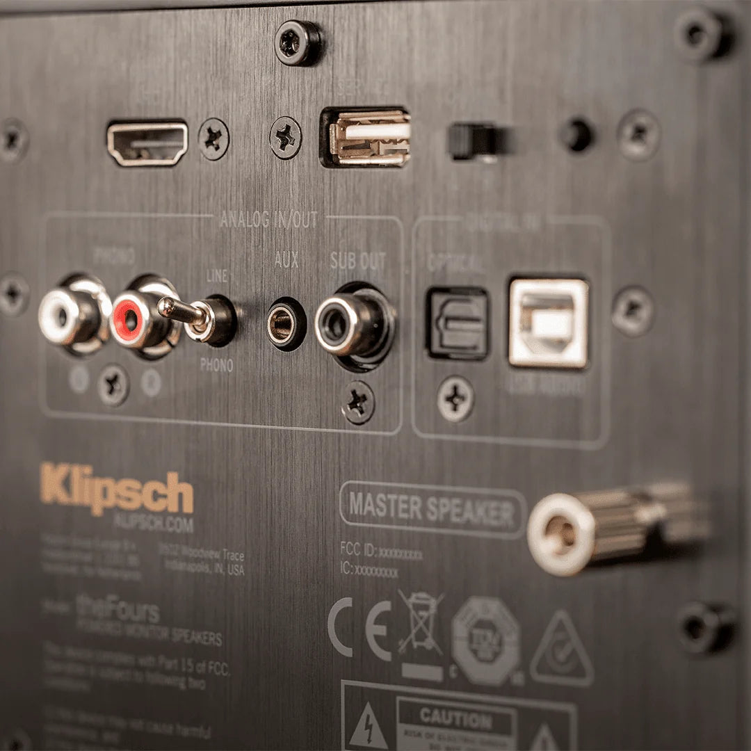 Klipsch The Fives - Heritage Serisi Bluetooth Aktif Monitör Hoparlör (Çift) - Aktif Hoparlör