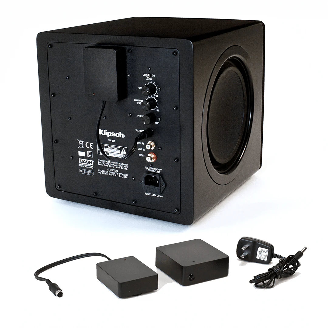 Klipsch WA - 2 (230V) Kablosuz Subwoofer Kiti Siyah - Subwoofer