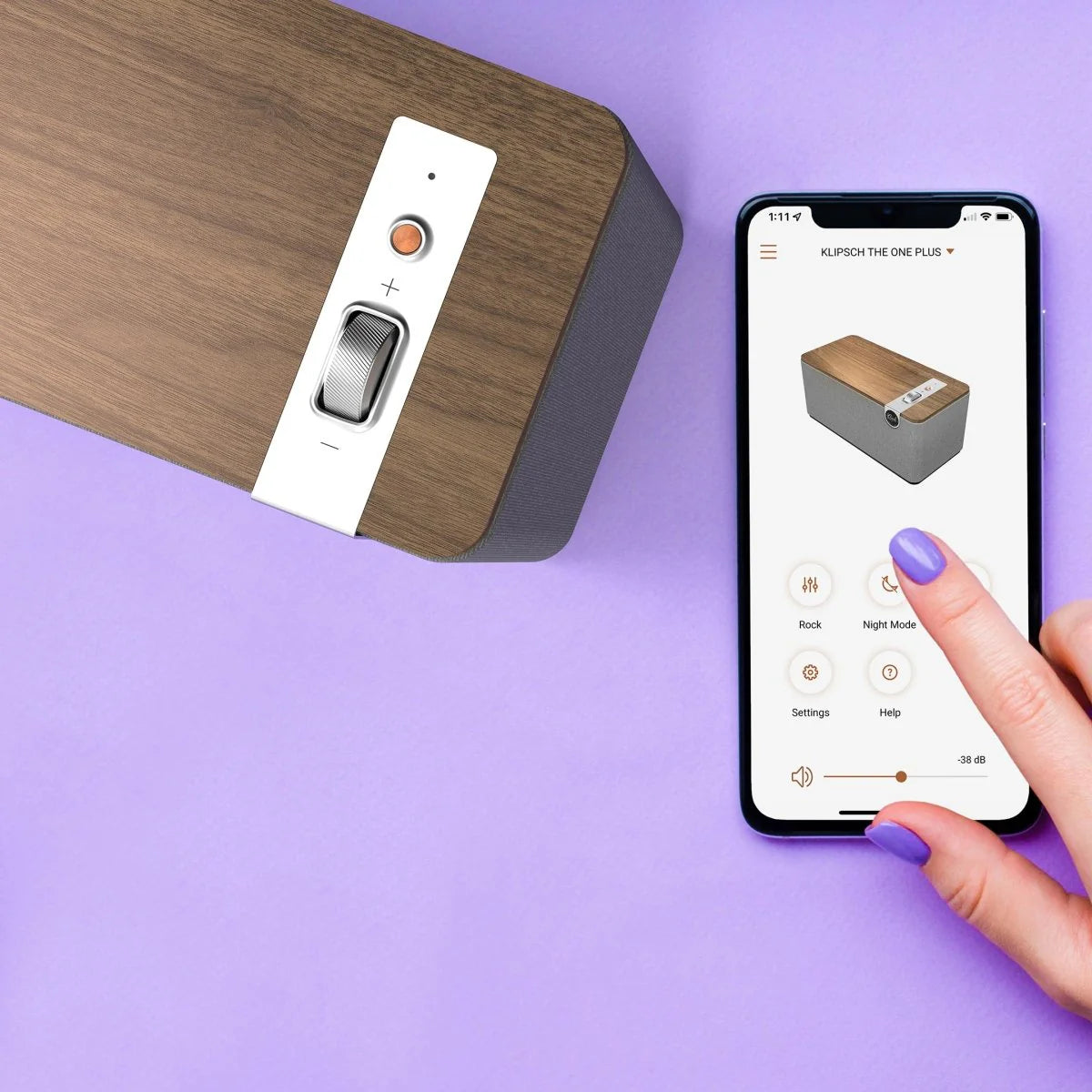 Klipsch The One Plus - Bluetooth Aktif Hoparlör Tek (Kutu Hasarlı) - Aktif Bluetooth Hoparlör