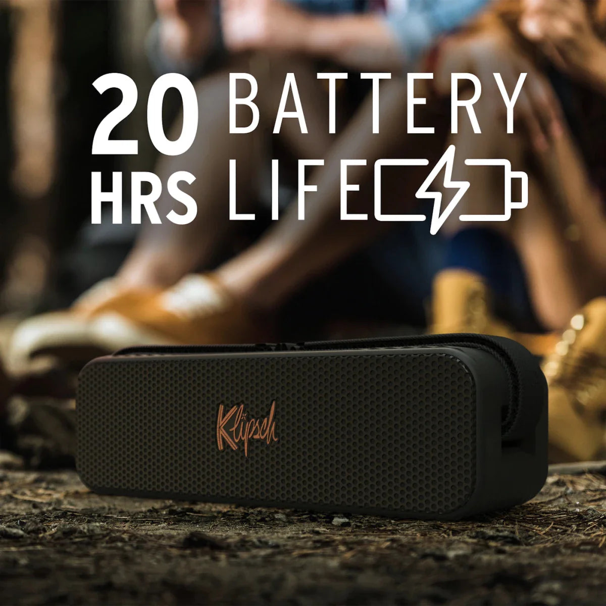 Klipsch Detroit Taşınabilir Kablosuz Hoparlör - Bluetooth Hoparlör