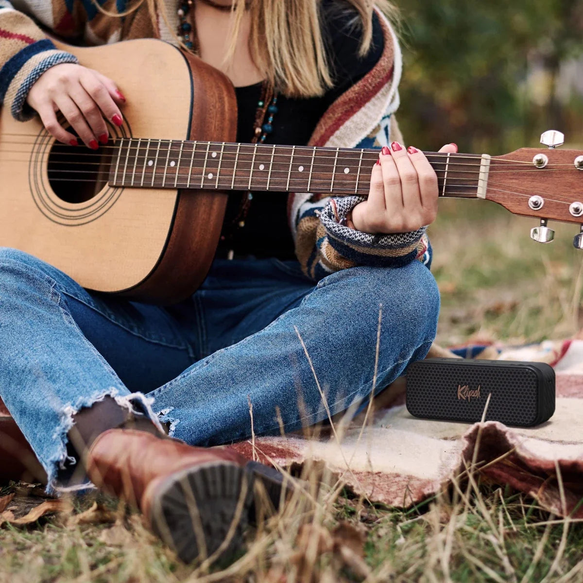 Klipsch Nashville Taşınabilir Bluetooth Hoparlör - Bluetooth Hoparlör