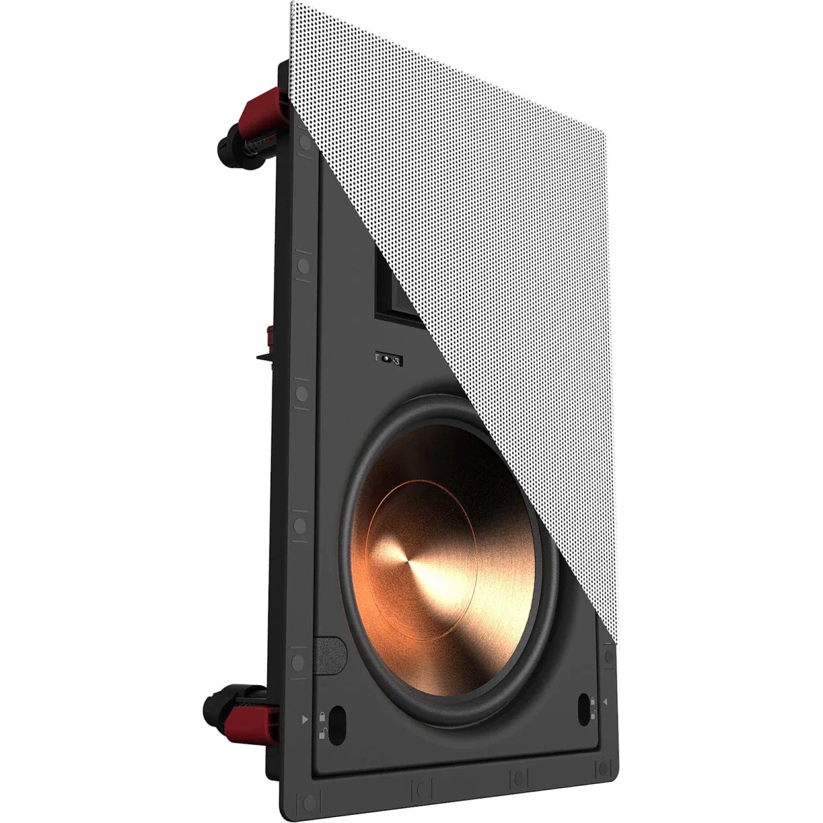 Klipsch PRO - 18 - RW Duvar İçi Kasasız Hoparlör Beyaz Yuvarlak Dikdörtgen - Tek - Mimari Hoparlörler