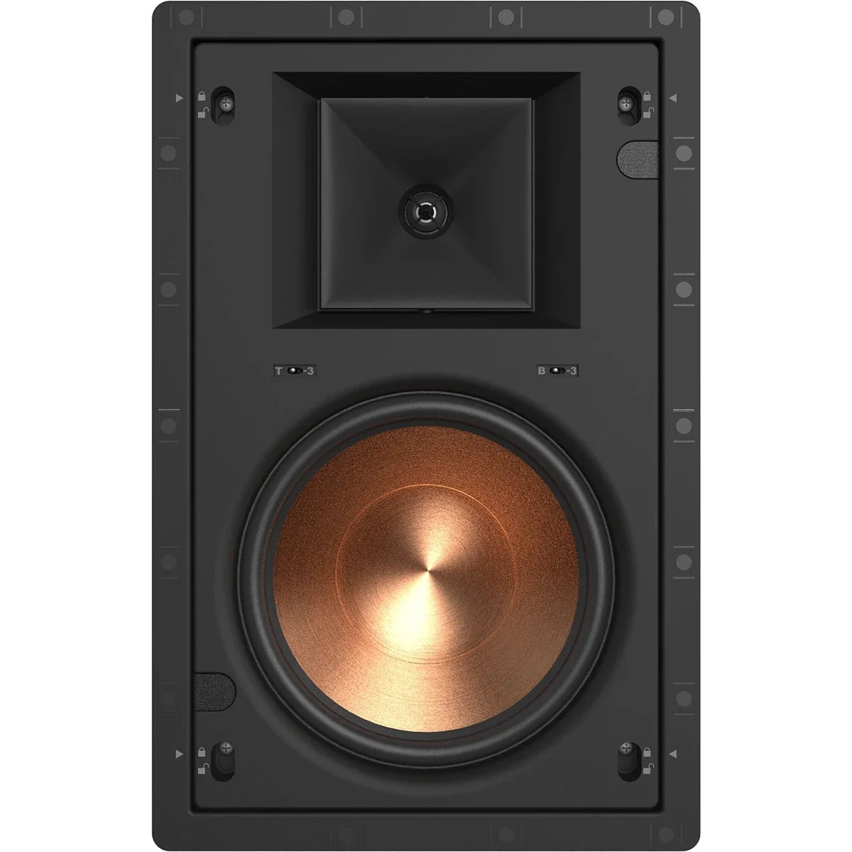 Klipsch PRO - 18 - RW Duvar İçi Kasasız Hoparlör Beyaz Yuvarlak Dikdörtgen - Tek - Mimari Hoparlörler