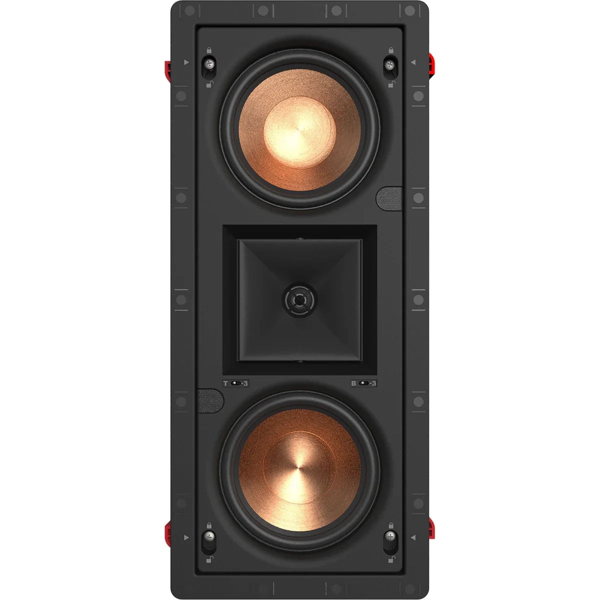 Klipsch PRO - 25 - RW - LCR Duvar İçi Kasasız Hoparlör Beyaz Yuvarlak Dikdörtgen - Tek - Mimari Hoparlörler