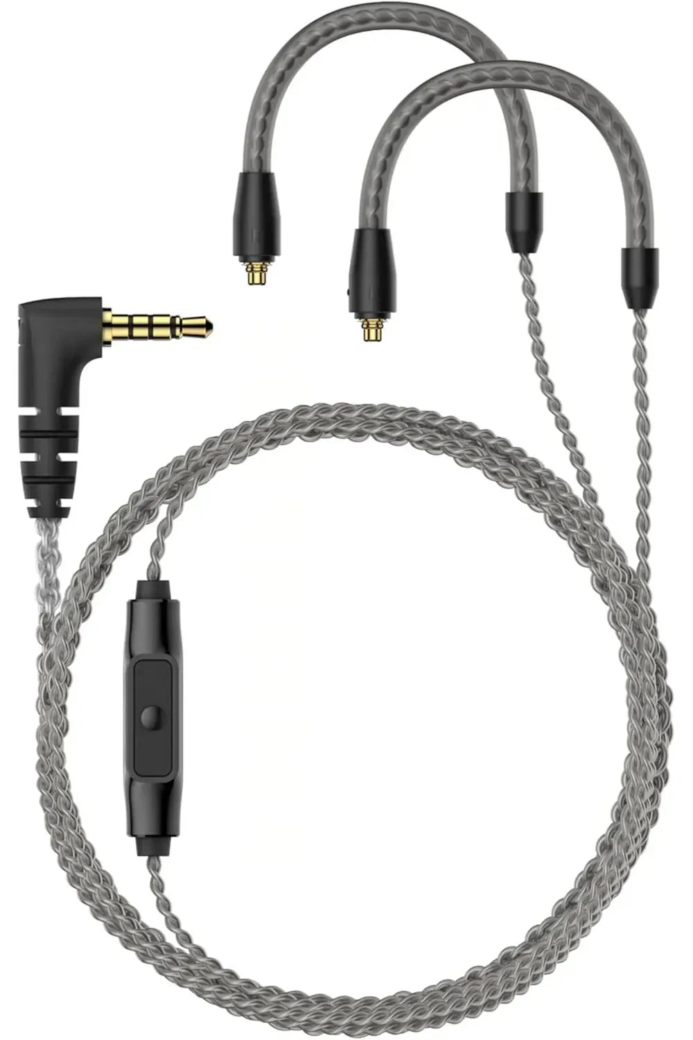 Sennheiser IE 200 / IE 300/ IE 600 / IE 900 3.5mm Mikrofonlu MMCX Ses Kablosu