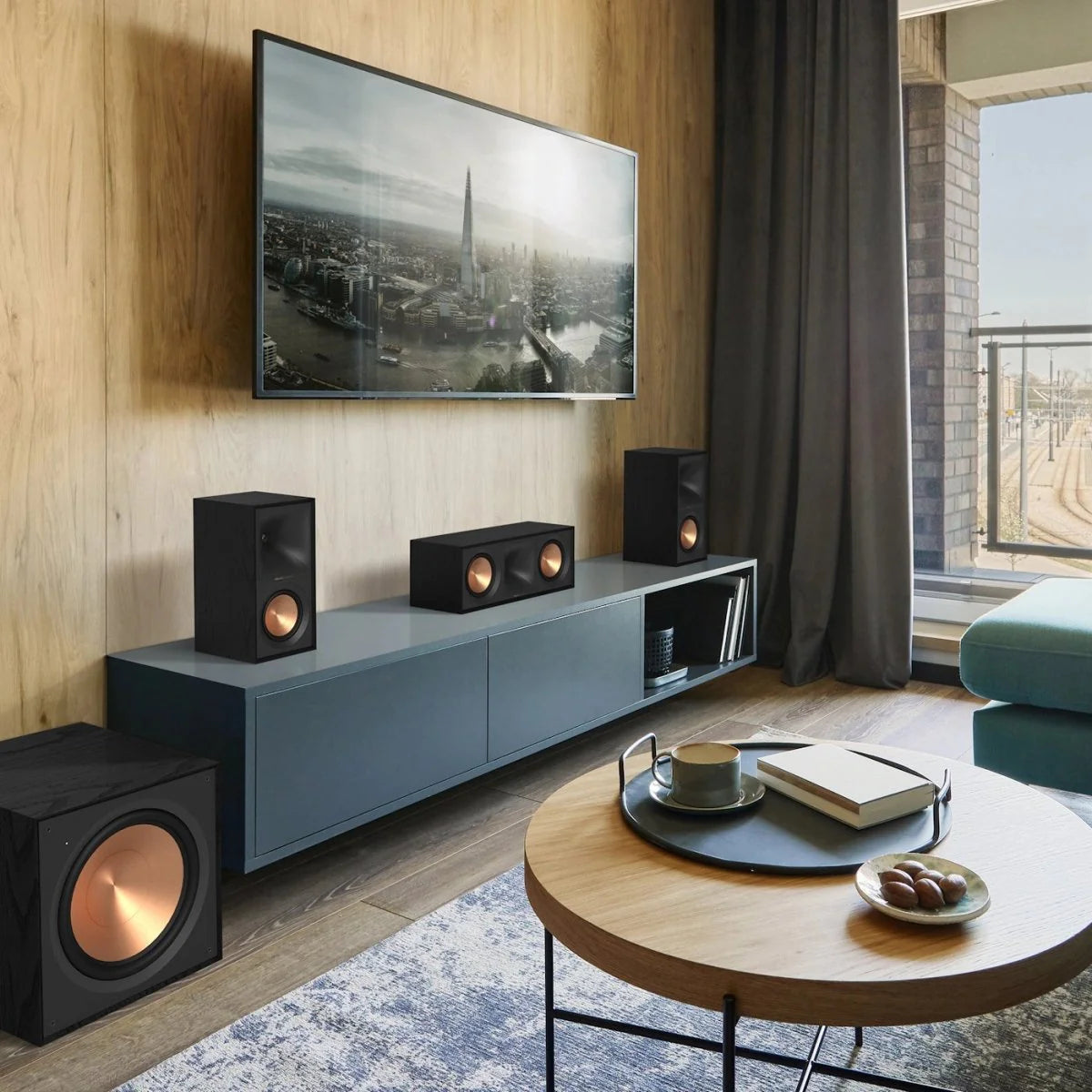 Klipsch R - 50M Bookself Hoparlör Siyah - Set - Pasif Hoparlör