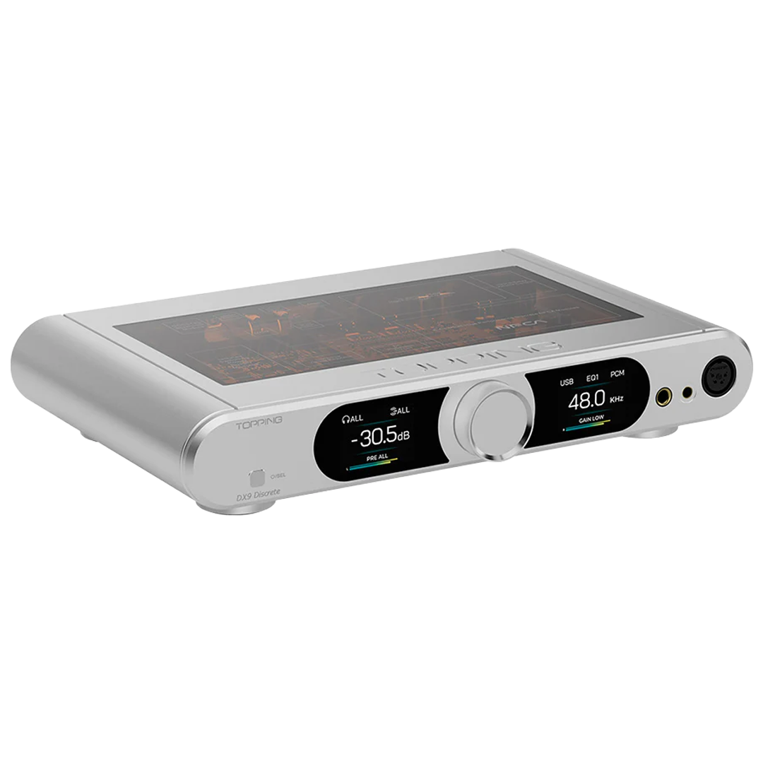 DX9 Discrete DAC & Headphone Amplifier | Silver