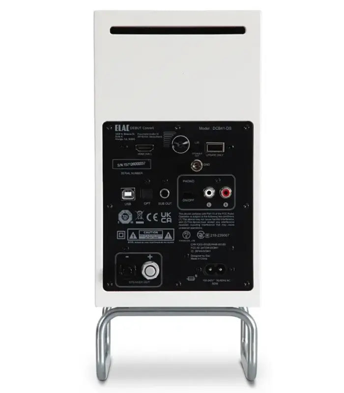 Elac Debut ConneX DCB41-DS Adsum (Çift) - Siyah