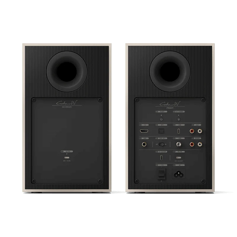 KEF Coda W Kablosuz Raf Tipi Aktif Hoparlör - Aktif Hoparlör