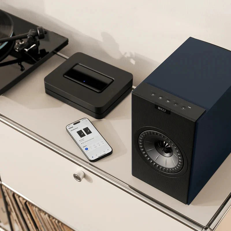 KEF Coda W Kablosuz Raf Tipi Aktif Hoparlör - Aktif Hoparlör