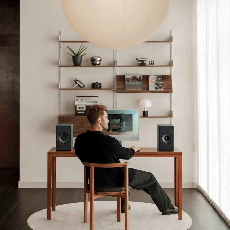 KEF Coda W Kablosuz Raf Tipi Aktif Hoparlör - Aktif Hoparlör