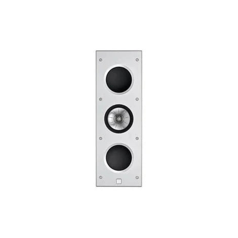 KEF R Seri Duvartipi Dikdörtgen Beyaz THX Hoparlör 3x160mm - Tek - Mimari Hoparlörler