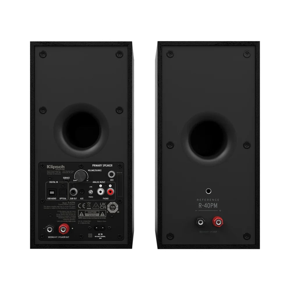 Klipsch R - 40PM Referans Serisi Aktif Bluetooth Hoparlör (Kutu Hasarlı) - Hoparlör