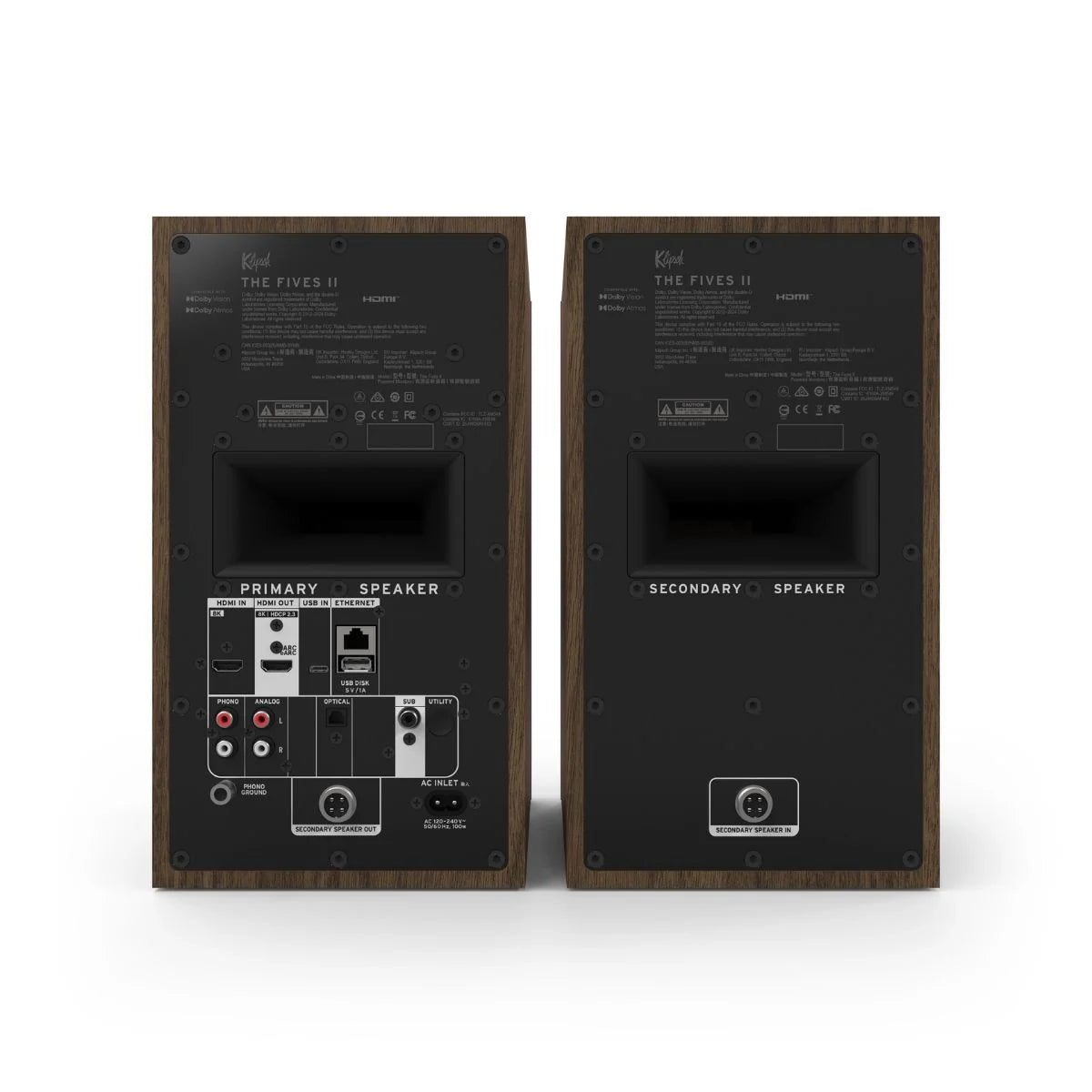 Klipsch The Fives II - Heritage Serisi Aktif Hoparlör