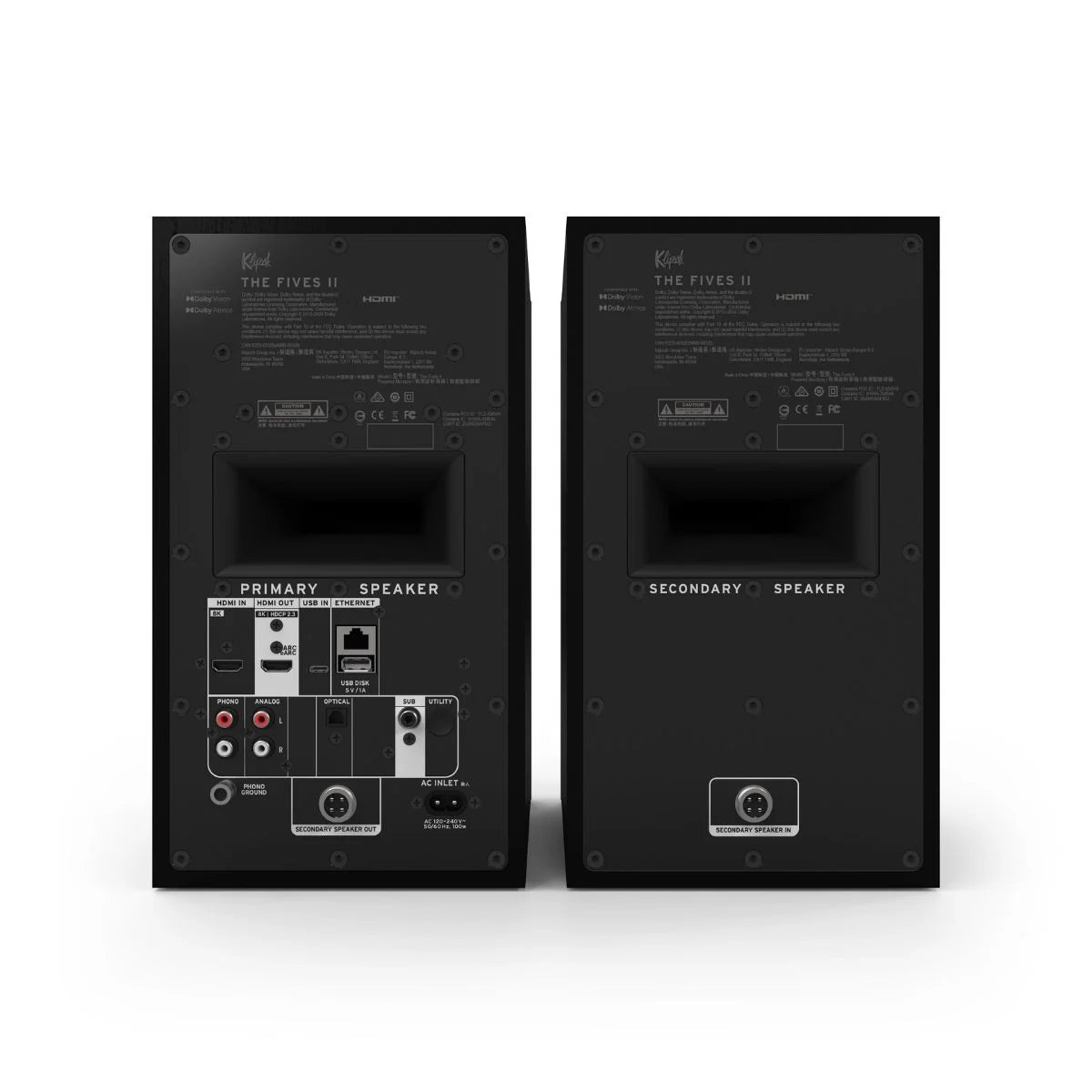 Klipsch The Fives II - Heritage Serisi Aktif Hoparlör
