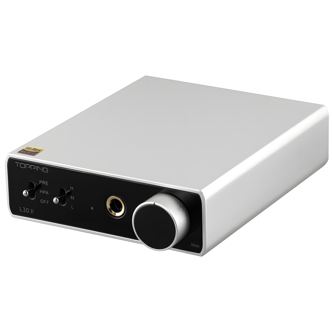 L30 II NFCA Headphone Amplifier Preamplifier | Silver